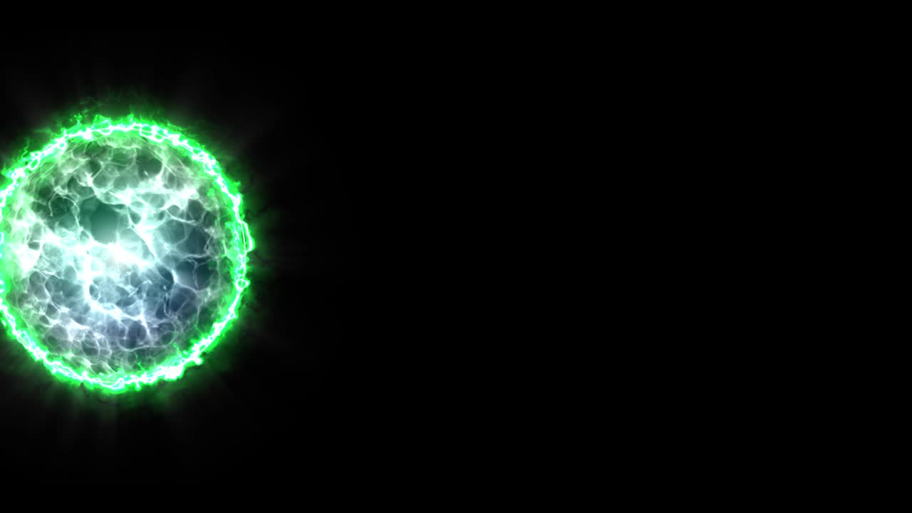 Energy ball energy power motion graphics