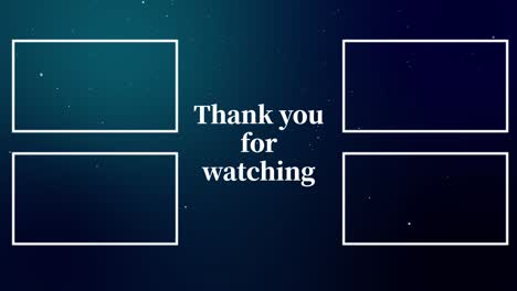 powder snow particles end card ending screen motion graphics