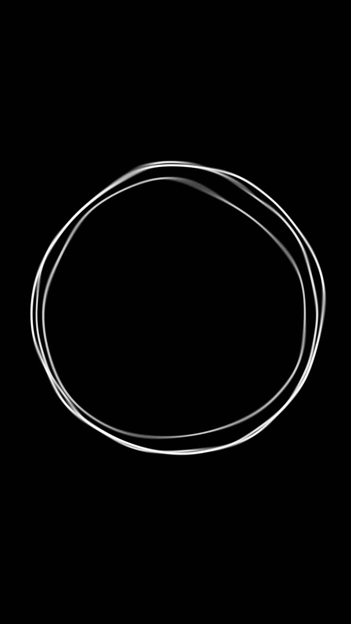 forma ovalada abstracta