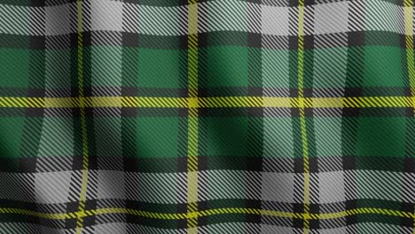 cape breton island tartan geometric seamless looped pattern. canada tartan waving surface motion graphic