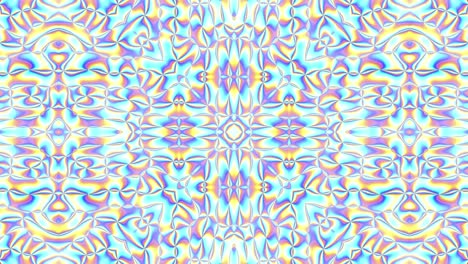 holographic background with a seamless loop motion graphic. 4k abstract foil mosaic surface that is animated and trendy
