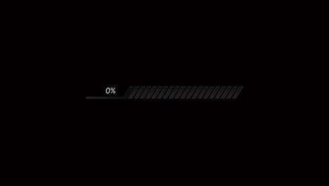 animation orange loading bar.