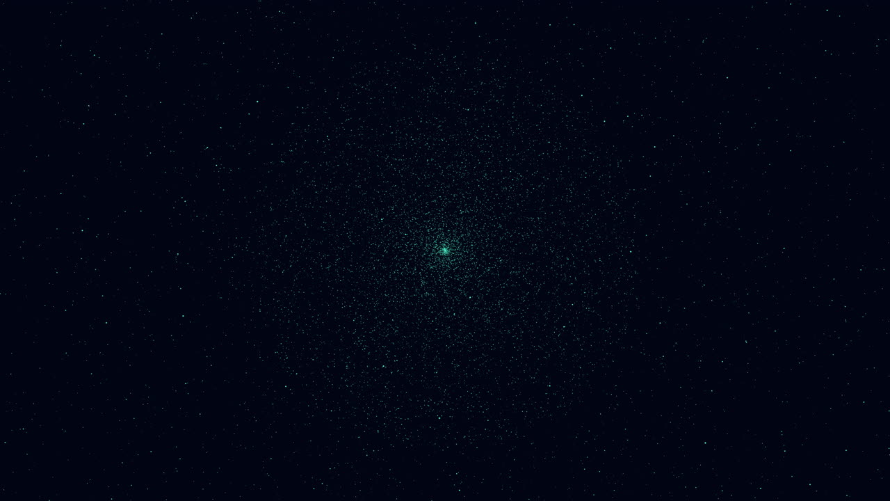 다크 갤럭시 2의 비행 공간 먼지와 반짝임