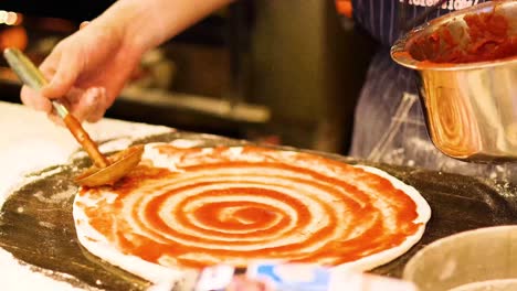 paso a paso la creación de una deliciosa pizza