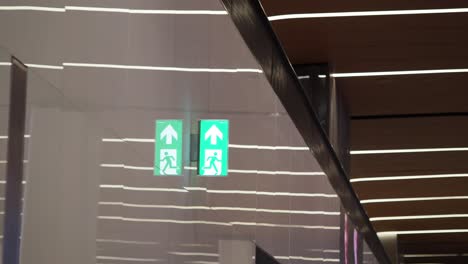 emergency exit signs