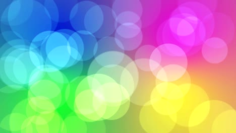 4k bokeh colorido con hermosa luz para texto y logotipo. fondo gráfico de movimiento y animación.