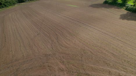 Ländliche-Landschaft-Der-Bretagne-Und-Bewirtschaftete-Weizenfelder-In-Frankreich