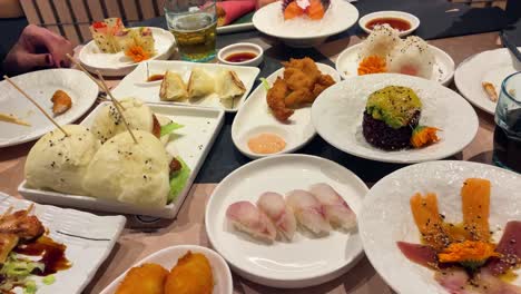delicious japanese food: sushi, dumplings, and more!