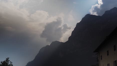 Beautiful-Rocky-Mountain-Covered-in-Clouds-Italian-Mountains