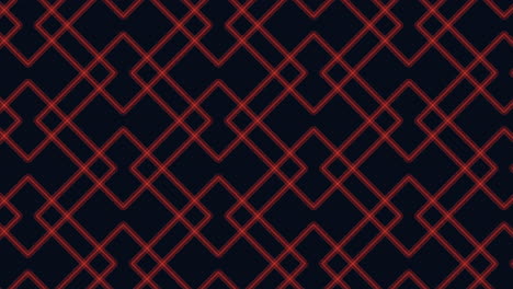symmetrical black and blue geometric pattern with dynamic blue lines