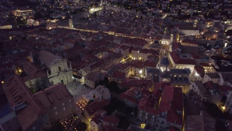 Iglesia-De-San-Ignacio-En-El-Casco-Antiguo-De-Dubrovnik,-Croacia