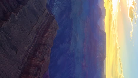 the grand canyon ass an arena of majestic transition form a day to a might, arizona