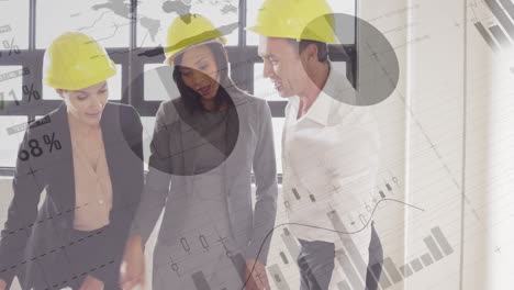 ecuaciones matemáticas sobre los trabajadores del sitio que trabajan en los planes.