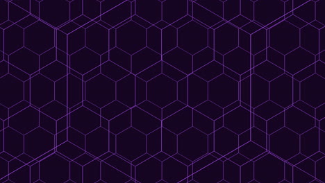 Neon-seamless-geometric-hexagons-pattern-on-dark-gradient