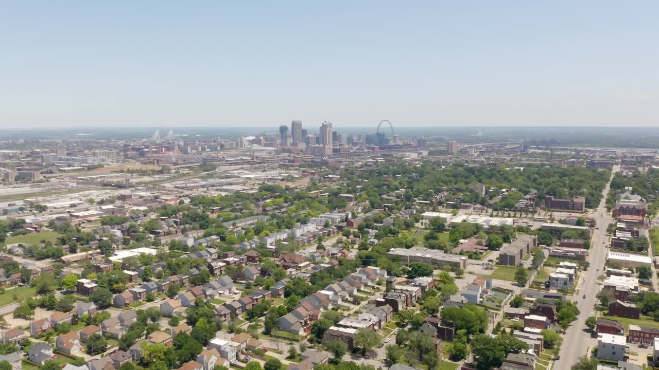 공중 설정 샷, st