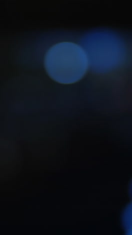 defocused city light