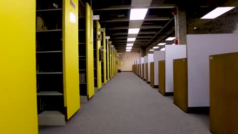 Books,-book-shelves,-library-and-library-hallways