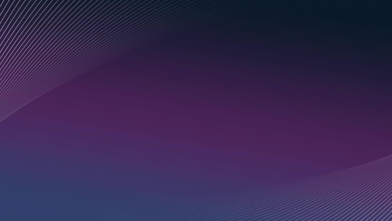 la animación digital muestra el flujo de información en un fondo púrpura.