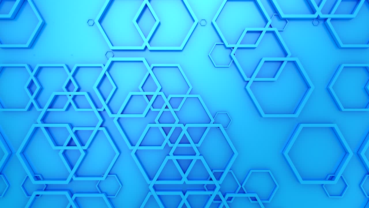 fondo de hexágonos animados
