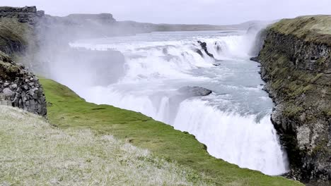 Iceland - Golden Circle - Explore the mesmerizing landscapes surrounding Iceland&#039;s Gullfoss waterfall