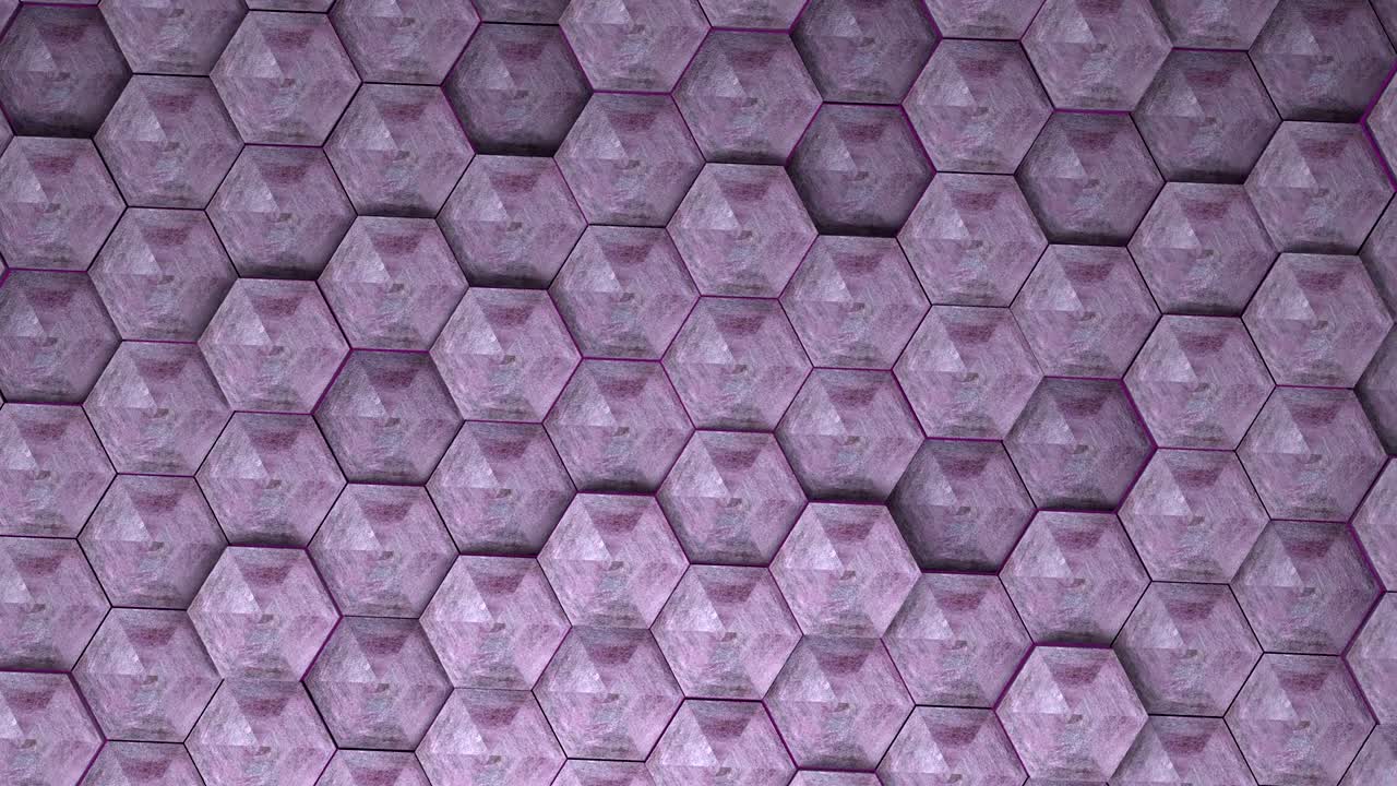 panal de miel púrpura giratorio