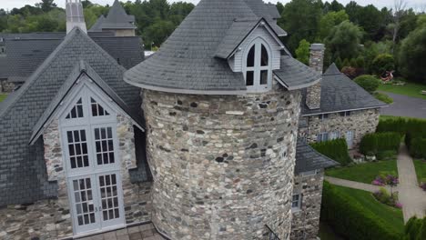 Aerial-shot-of-castle-window