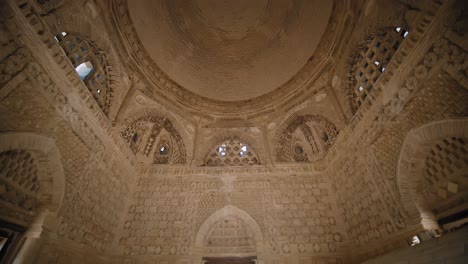 bukhara uzbekistan inside of ismail somoni mausoleum