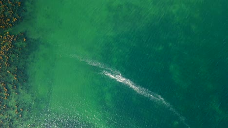 Aerial-shot-of-Strangford-Lough-in-County-Down,-Northern-Ireland