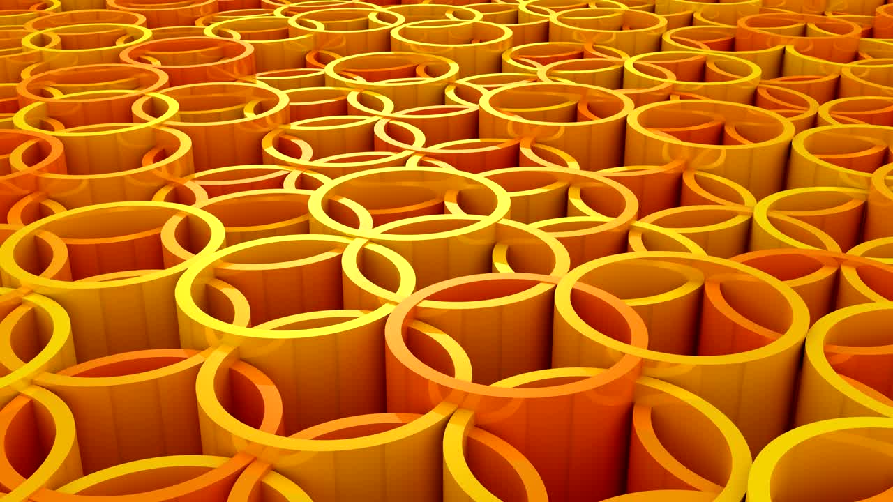 el fondo de los círculos