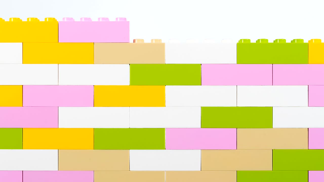 바탕 에 벽돌 을 만드는 다채로운 벽돌