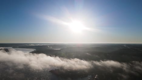 Paisaje-Panorámico-De-Missouri-Desde-El-Aire---Vista-Aérea-En-Helicóptero