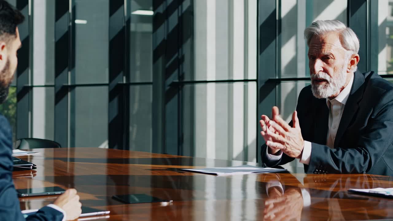 회의실에서 비즈니스 회의