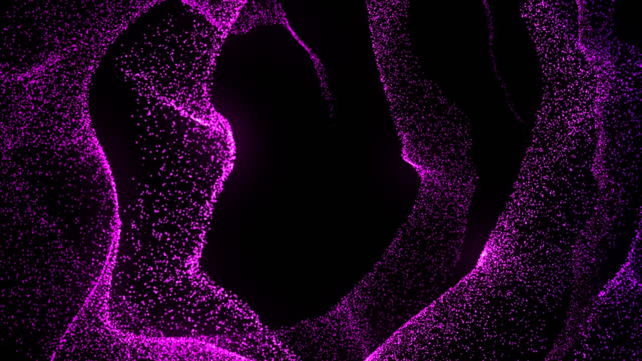 Abstract Multi Colored Magic Wave Hypnotic Seamless Looped Composition