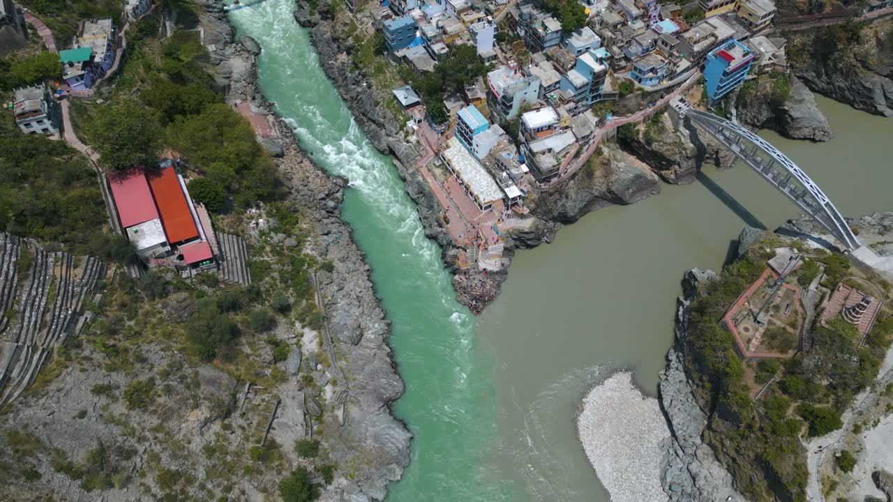 Devprayag is a town and a nagar panchayat, near New Tehri city in Tehri Garhwal District in the state of Uttarakhand, India,