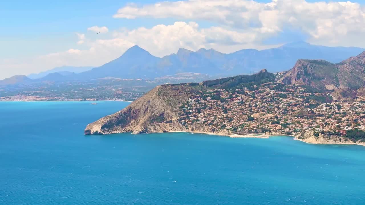 Stunning Coastal Views from the Top of Penon de Ifach in Calpe