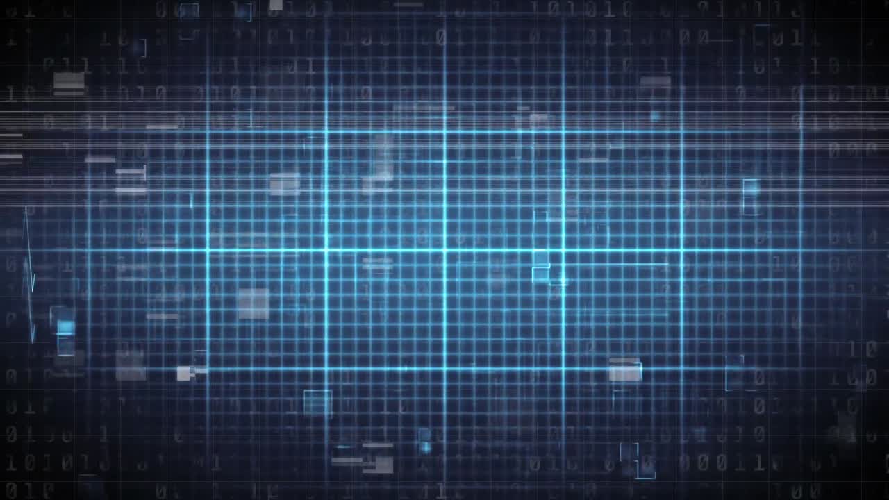 Animation of heart beat monitor data processing over grid