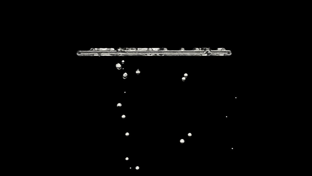 얼음 위의 폭포