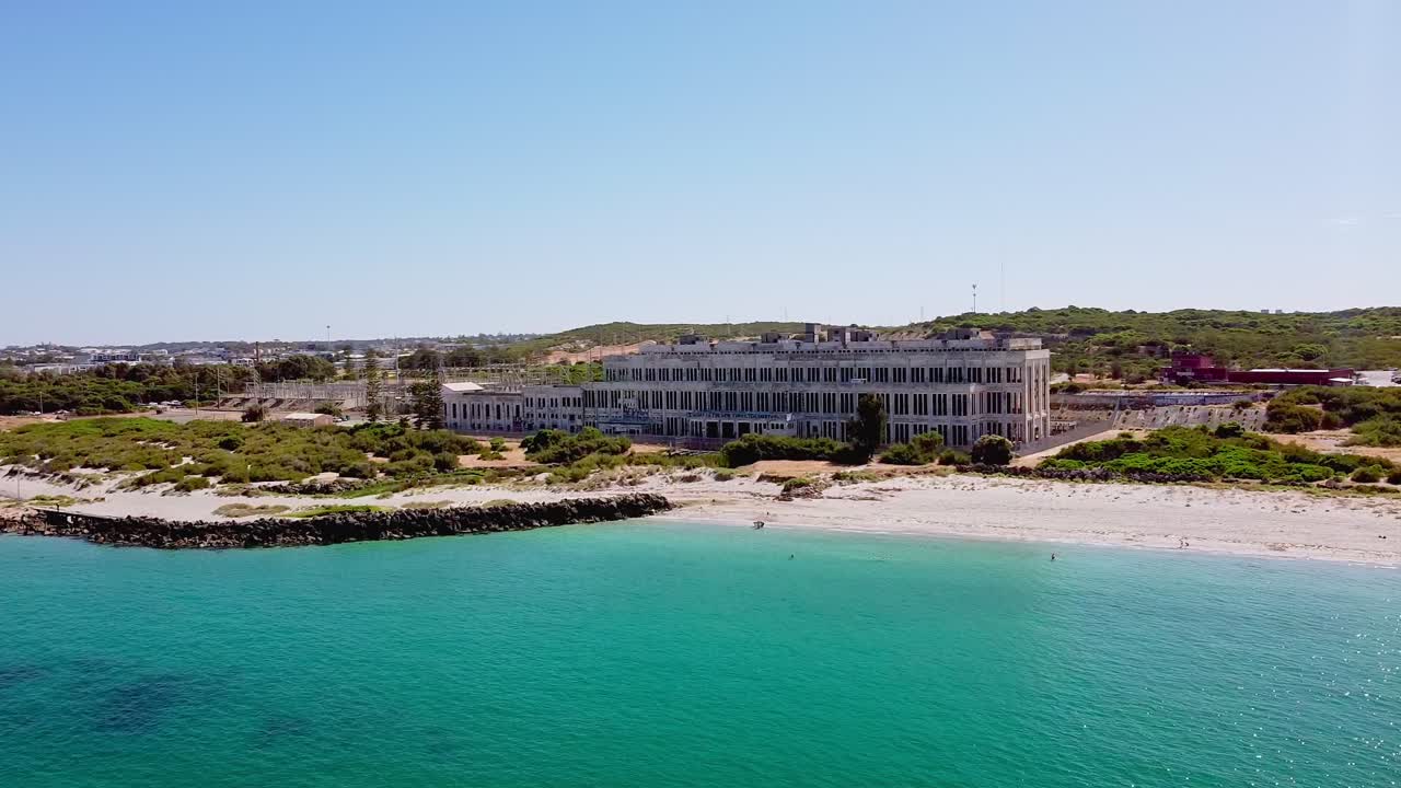 자연은 점진적으로 발전소를 되찾고 초록색 식물이 지배합니다.