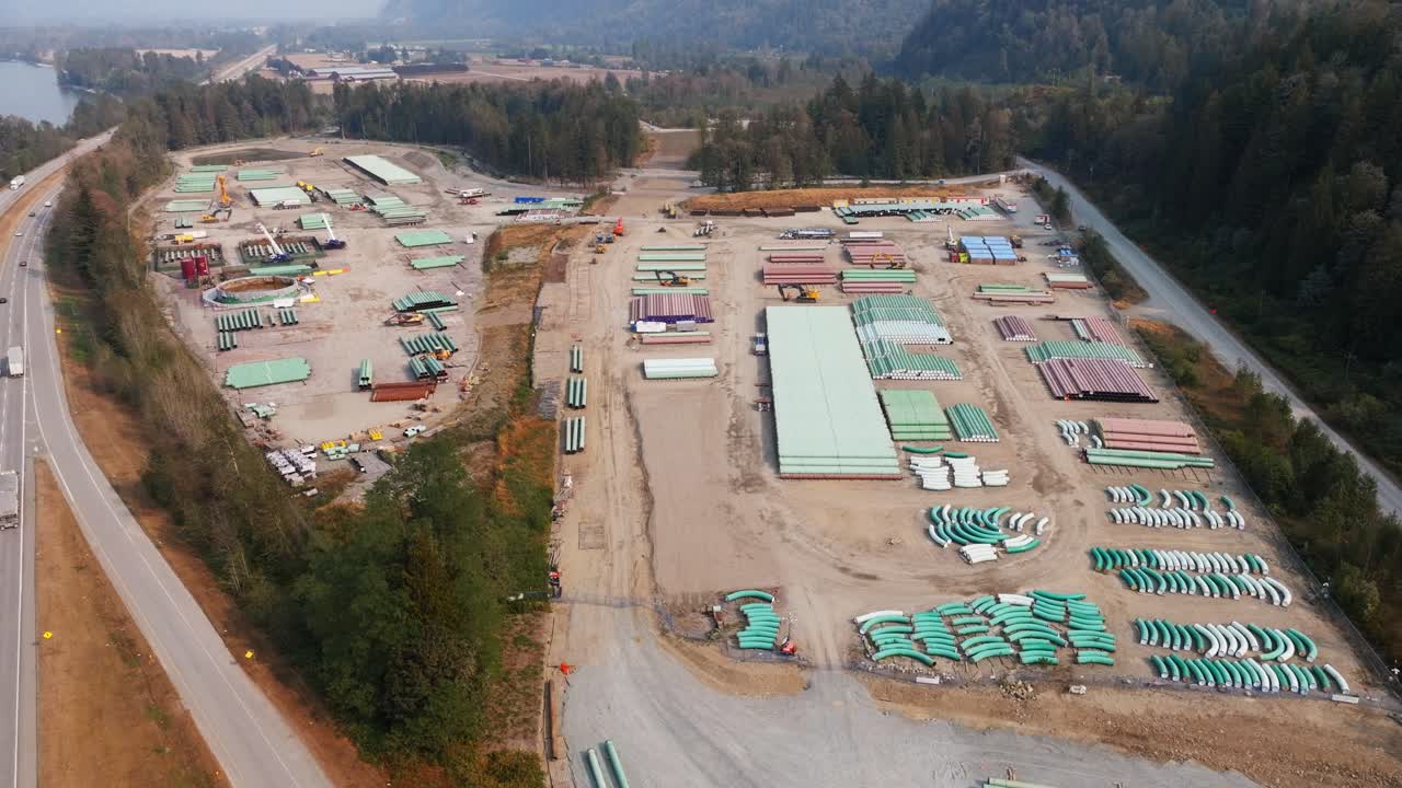 construcción de oleoductos y gasoductos