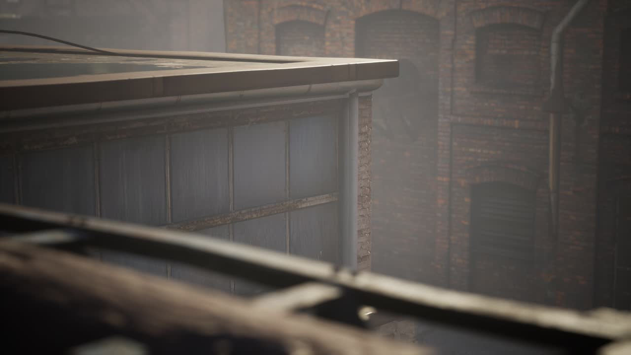 ⁇ 은 공장의 버려진 산업 건물