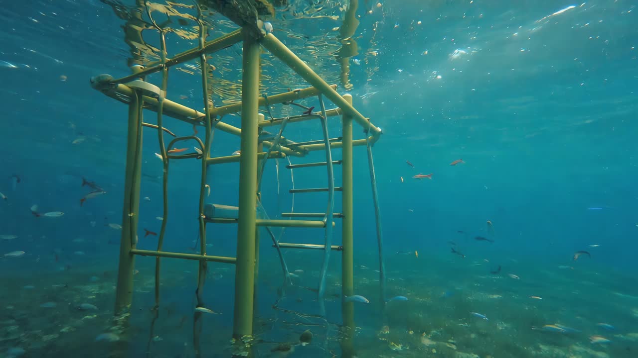 Underwater Ladder Structure