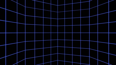 el fondo futurista de hud. animación de un bucle sin costuras.