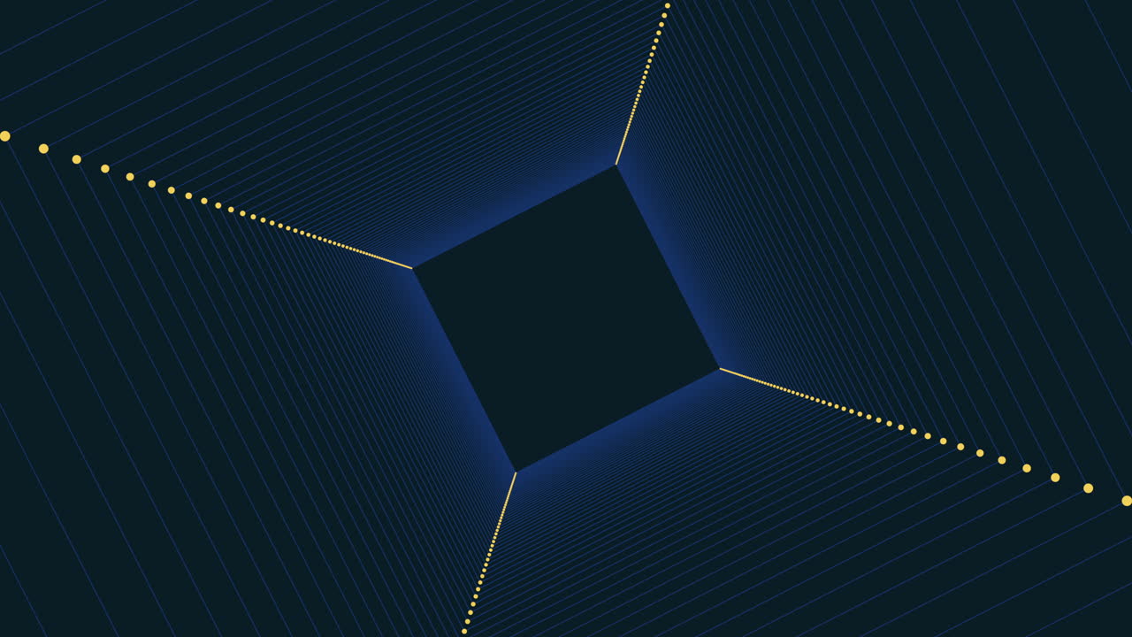 활기찬 파란색 배경에 동적 대조 검은색과 색 체커보드 패턴