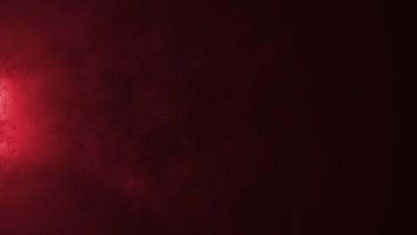 smoke and flashing lights black background animation, video clip stock footage.