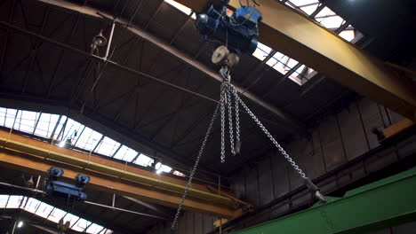 industrial factory overhead crane operations