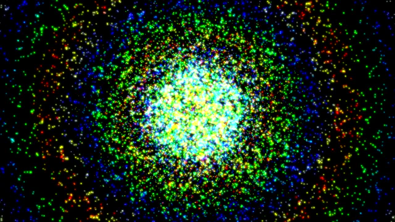 particle atom sparks 4k