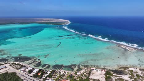 sorobon beach at kralendijk in bonaire netherlands antilles