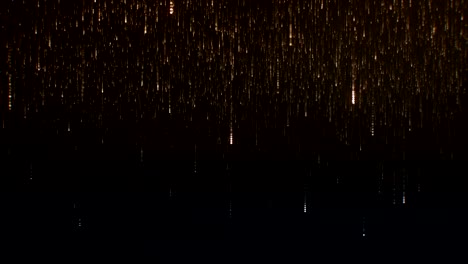 shiny rain particles