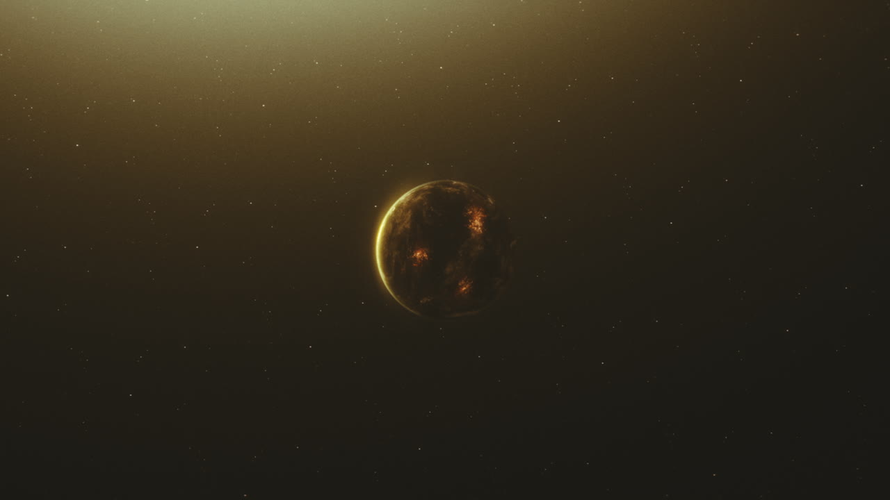 Alien civilization planet