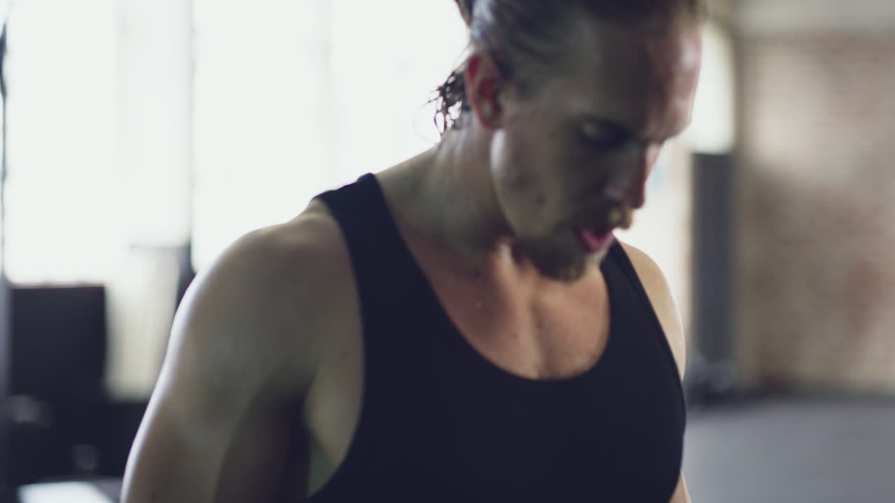 He's a beast in the gym